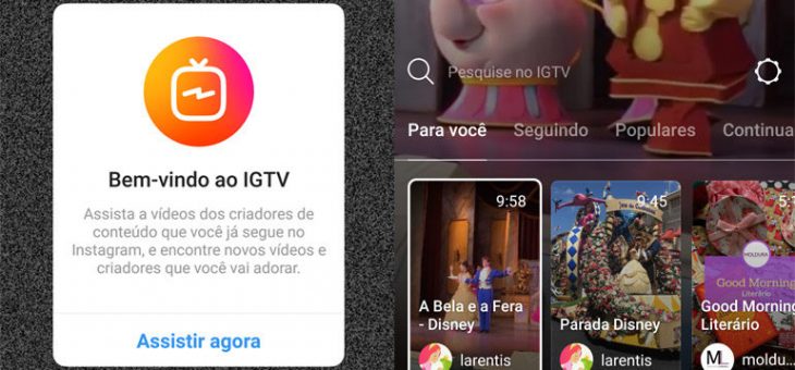 IGTV-Nova função do Instagram promete chacoalhar o mercado digital